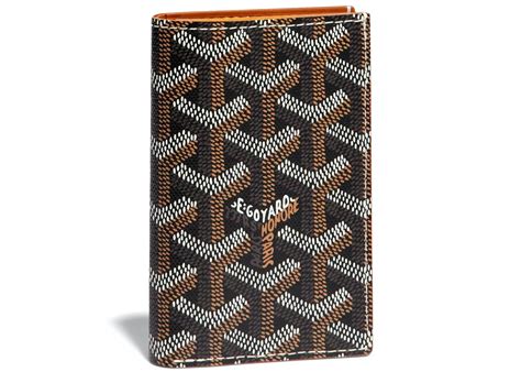 Goyard Saint Pierre Card Holder Black/Natural 